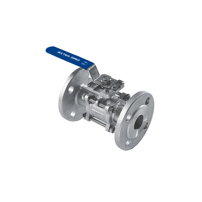 3 PIECE TOP FLANGED STAINLESS STEEL BALL VALVE FLANGE