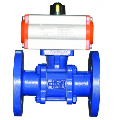 FLANGE CASTING BALL VALVE 3 PIECES FULL BOARD