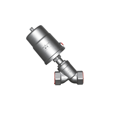 PNOMATIC PISTON VALVE SINGLE ACTING NORMALLY CLOSED STAINLESS