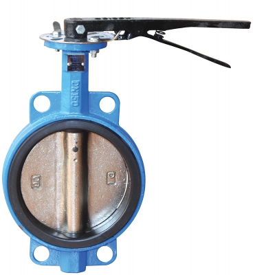 WAFER BUTTERFLY VALVE ISO-5211 NICKEL EPDM SEAL WITH SLEEVE